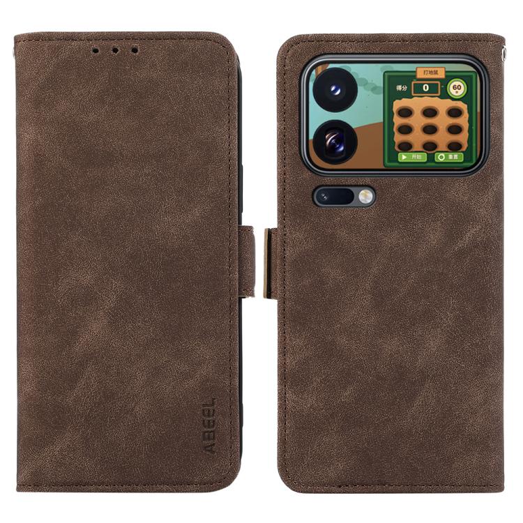 ABEEL Frosted Magnetic RFID Leather Phone Case, For Xiaomi 18 Pro Max 5G, For Xiaomi 18 Pro 5G, For Xiaomi 17T Pro 5G, For Xiaomi 17T 5G
