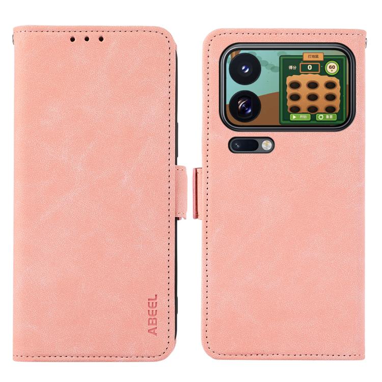ABEEL Frosted Magnetic RFID Leather Phone Case, For Xiaomi 18 Pro Max 5G, For Xiaomi 18 Pro 5G, For Xiaomi 17T Pro 5G, For Xiaomi 17T 5G