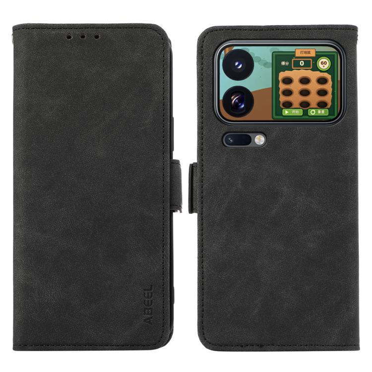 ABEEL Frosted Magnetic RFID Leather Phone Case, For Xiaomi 18 Pro Max 5G, For Xiaomi 18 Pro 5G, For Xiaomi 17T Pro 5G, For Xiaomi 17T 5G