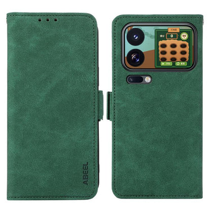 ABEEL Frosted Magnetic RFID Leather Phone Case, For Xiaomi 18 Pro Max 5G, For Xiaomi 18 Pro 5G, For Xiaomi 17T Pro 5G, For Xiaomi 17T 5G