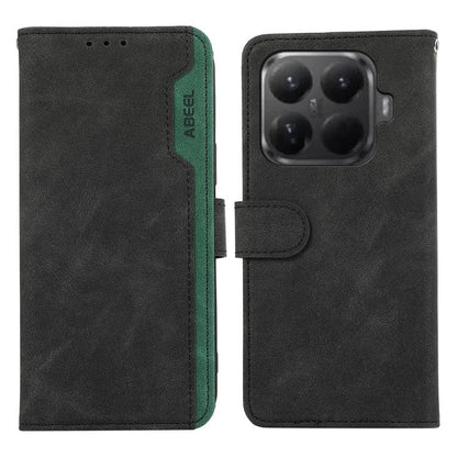 ABEEL Color Block Magnetic RFID Leather Phone Case, For Xiaomi 17, For Xiaomi 15T Pro 5G, For Xiaomi 15T 5G, For Xiaomi Poco F7 Pro / F7 Ultra Global