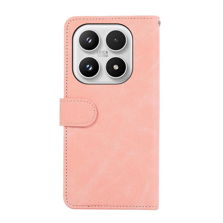 ABEEL Color Block Magnetic RFID Leather Phone Case, For Xiaomi 17, For Xiaomi 15T Pro 5G, For Xiaomi 15T 5G, For Xiaomi Poco F7 Pro / F7 Ultra Global