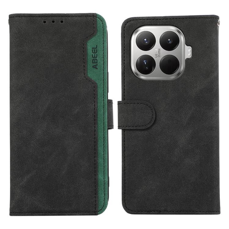 ABEEL Color Block Magnetic RFID Leather Phone Case, For Xiaomi 17T Pro 5G, For Xiaomi 17T 5G, For Xiaomi 17 Pro Max, For Xiaomi 17 Pro