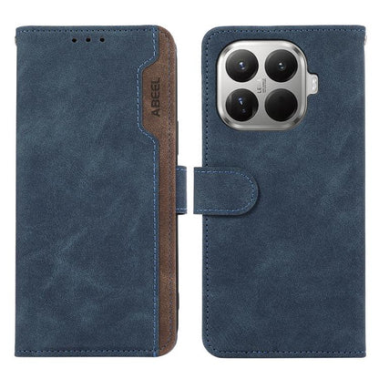 ABEEL Color Block Magnetic RFID Leather Phone Case, For Xiaomi 17T Pro 5G, For Xiaomi 17T 5G, For Xiaomi 17 Pro Max, For Xiaomi 17 Pro