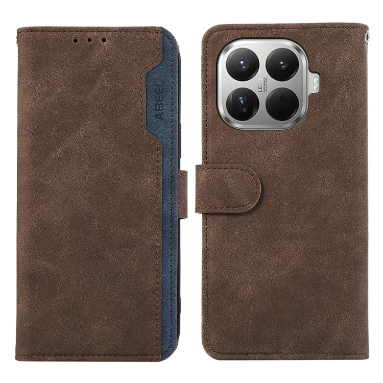 ABEEL Color Block Magnetic RFID Leather Phone Case, For Xiaomi 17T Pro 5G, For Xiaomi 17T 5G, For Xiaomi 17 Pro Max, For Xiaomi 17 Pro