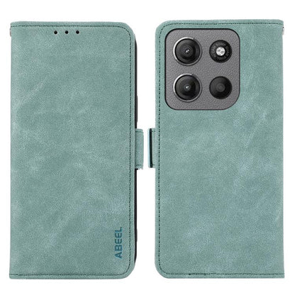 ABEEL Frosted Magnetic RFID Leather Phone Case, For Motorola Edge 60 Fusion, For Motorola Moto G15 4G / G05, For Motorola Edge 50 Neo, For Motorola Moto G75 5G