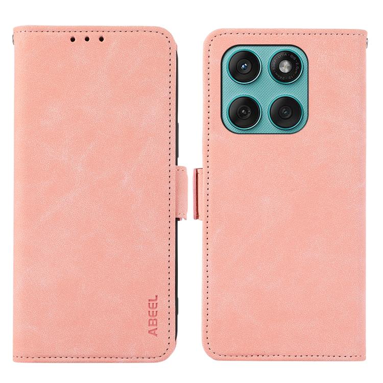 ABEEL Frosted Magnetic RFID Leather Phone Case, For Motorola Edge 60 Fusion, For Motorola Moto G15 4G / G05, For Motorola Edge 50 Neo, For Motorola Moto G75 5G