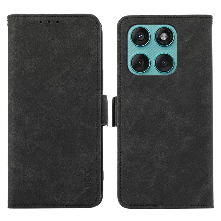 ABEEL Frosted Magnetic RFID Leather Phone Case, For Motorola Edge 60 Fusion, For Motorola Moto G15 4G / G05, For Motorola Edge 50 Neo, For Motorola Moto G75 5G