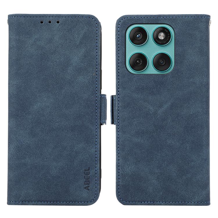 ABEEL Frosted Magnetic RFID Leather Phone Case, For Motorola Edge 60 Fusion, For Motorola Moto G15 4G / G05, For Motorola Edge 50 Neo, For Motorola Moto G75 5G