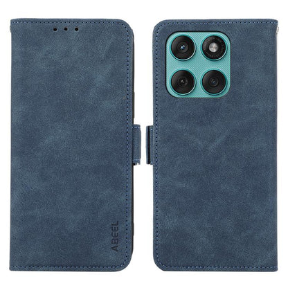 ABEEL Frosted Magnetic RFID Leather Phone Case, For Motorola Edge 60 Fusion, For Motorola Moto G15 4G / G05, For Motorola Edge 50 Neo, For Motorola Moto G75 5G