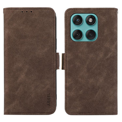 ABEEL Frosted Magnetic RFID Leather Phone Case, For Motorola Edge 60 Fusion, For Motorola Moto G15 4G / G05, For Motorola Edge 50 Neo, For Motorola Moto G75 5G