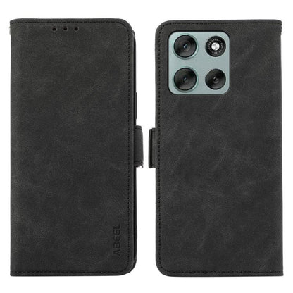 ABEEL Frosted Magnetic RFID Leather Phone Case, For Motorola Moto G06 4G, For Motorola Moto G86 Power, For Motorola Moto G86 5G, For Motorola Moto G56 5G