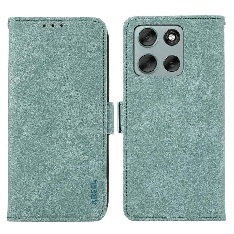 ABEEL Frosted Magnetic RFID Leather Phone Case, For Motorola Moto G06 4G, For Motorola Moto G86 Power, For Motorola Moto G86 5G, For Motorola Moto G56 5G