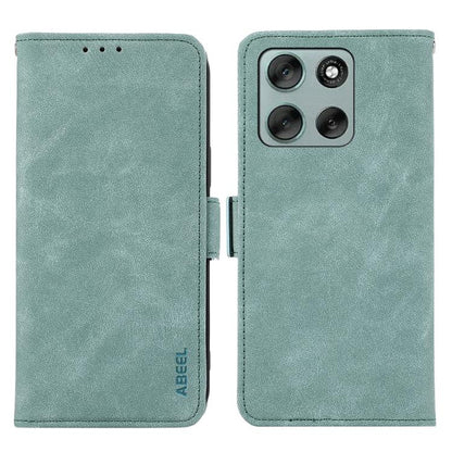 ABEEL Frosted Magnetic RFID Leather Phone Case, For Motorola Moto G06 4G, For Motorola Moto G86 Power, For Motorola Moto G86 5G, For Motorola Moto G56 5G