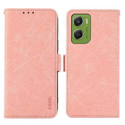 ABEEL Frosted Magnetic RFID Leather Phone Case, For Motorola Moto G06 4G, For Motorola Moto G86 Power, For Motorola Moto G86 5G, For Motorola Moto G56 5G