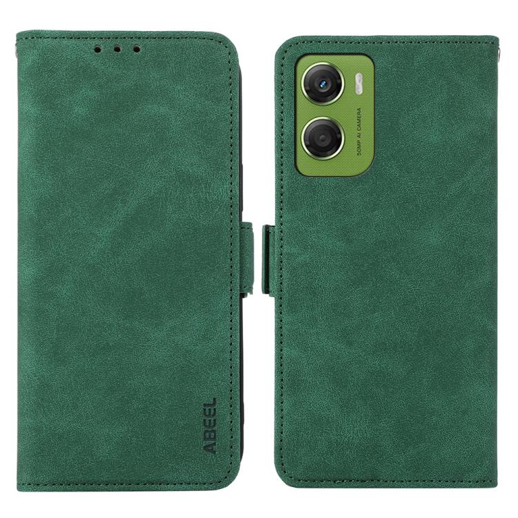 ABEEL Frosted Magnetic RFID Leather Phone Case, For Motorola Moto G06 4G, For Motorola Moto G86 Power, For Motorola Moto G86 5G, For Motorola Moto G56 5G