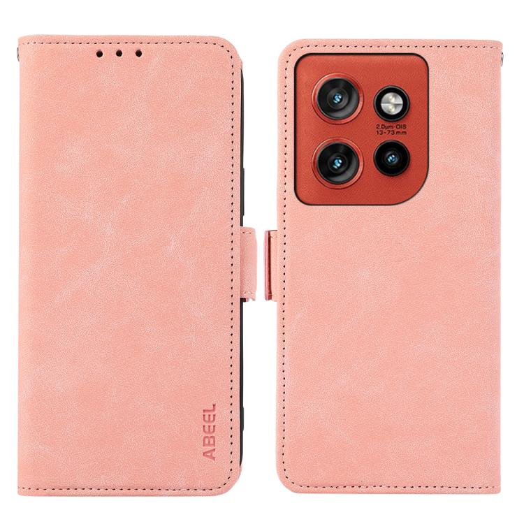 ABEEL Frosted Magnetic RFID Leather Phone Case, For Motorola Moto G57 Power/G67 Power, For Motorola Edge 70 5G, For Motorola Edge 60 Neo 5G, For Motorola Moto G06 4G
