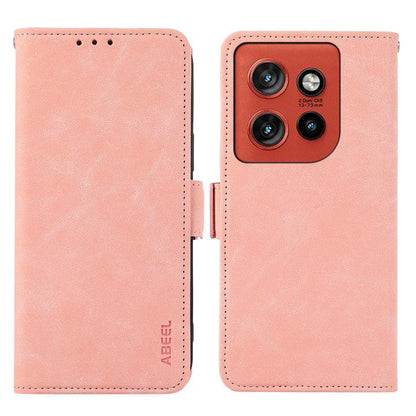 ABEEL Frosted Magnetic RFID Leather Phone Case, For Motorola Moto G57 Power/G67 Power, For Motorola Edge 70 5G, For Motorola Edge 60 Neo 5G, For Motorola Moto G06 4G