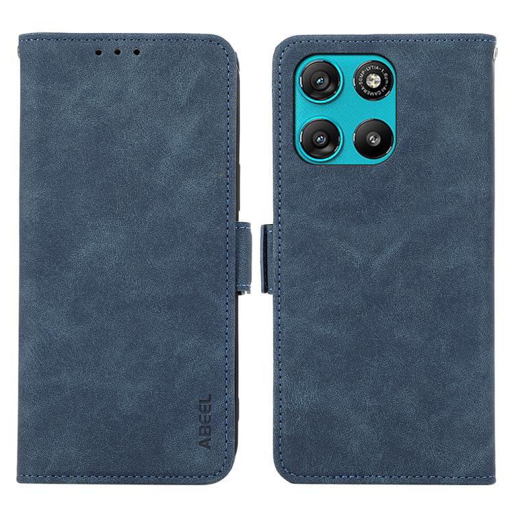 ABEEL Frosted Magnetic RFID Leather Phone Case, For Motorola Moto G57 Power/G67 Power, For Motorola Edge 70 5G, For Motorola Edge 60 Neo 5G, For Motorola Moto G06 4G