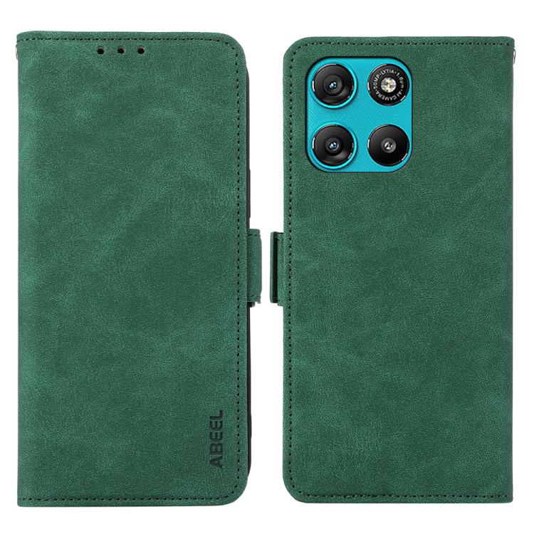 ABEEL Frosted Magnetic RFID Leather Phone Case, For Motorola Moto G57 Power/G67 Power, For Motorola Edge 70 5G, For Motorola Edge 60 Neo 5G, For Motorola Moto G06 4G