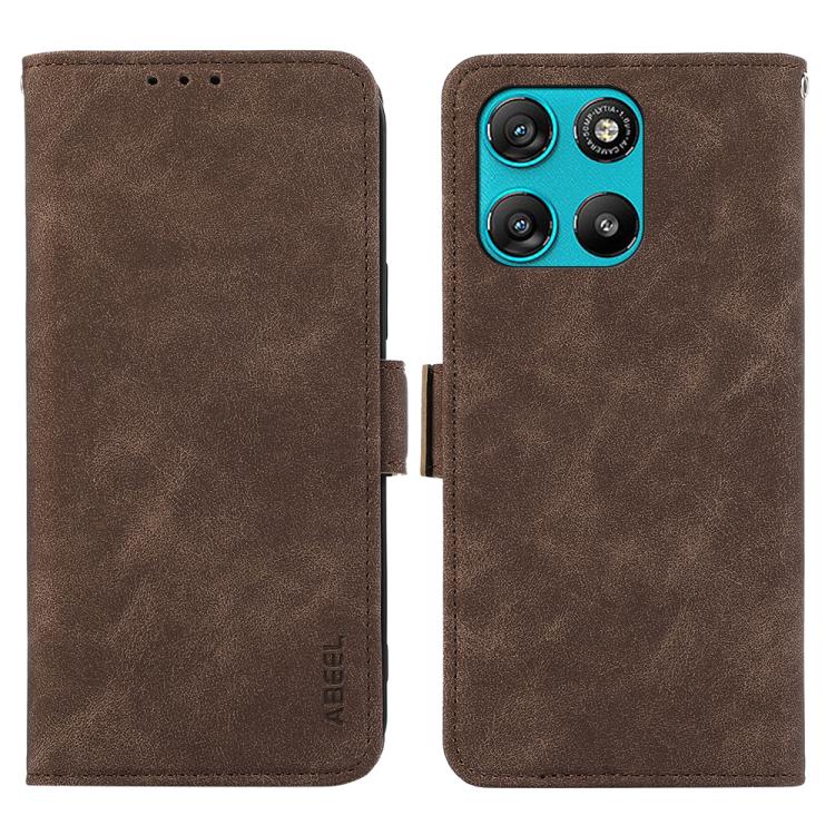 ABEEL Frosted Magnetic RFID Leather Phone Case, For Motorola Moto G57 Power/G67 Power, For Motorola Edge 70 5G, For Motorola Edge 60 Neo 5G, For Motorola Moto G06 4G