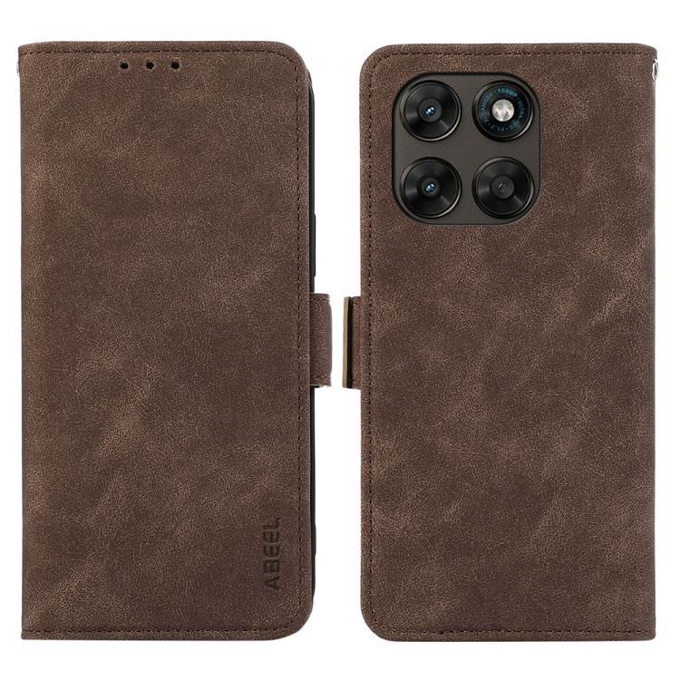 ABEEL Frosted Magnetic RFID Leather Phone Case, For Motorola Edge 70 Max 5G, For Motorola Moto G Max / G87 / G77 5G, For Motorola X70 Air Pro / Signature, For Motorola Moto G17 4G/G17 Power 4G