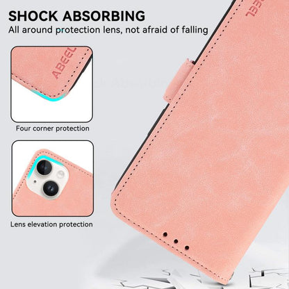 ABEEL Frosted Magnetic RFID Leather Phone Case, For Motorola Edge 70 Max 5G, For Motorola Moto G Max / G87 / G77 5G, For Motorola X70 Air Pro / Signature, For Motorola Moto G17 4G/G17 Power 4G