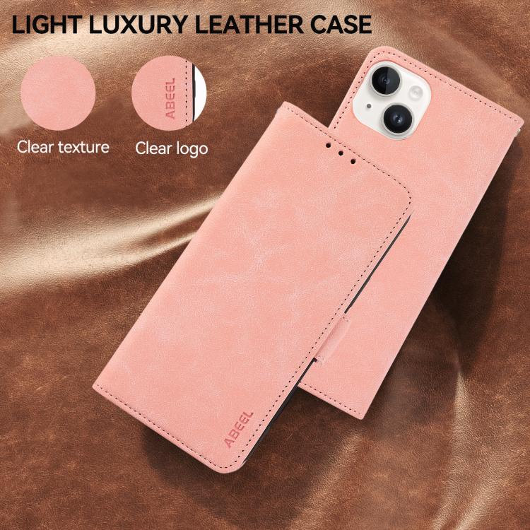 ABEEL Frosted Magnetic RFID Leather Phone Case, For Motorola Edge 70 Max 5G, For Motorola Moto G Max / G87 / G77 5G, For Motorola X70 Air Pro / Signature, For Motorola Moto G17 4G/G17 Power 4G