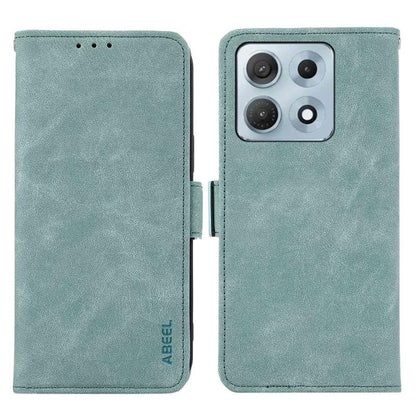 ABEEL Frosted Magnetic RFID Leather Phone Case, For Motorola Edge 70 Max 5G, For Motorola Moto G Max / G87 / G77 5G, For Motorola X70 Air Pro / Signature, For Motorola Moto G17 4G/G17 Power 4G