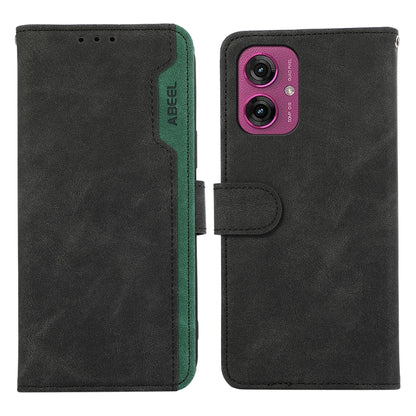 ABEEL Color Block Magnetic RFID Leather Phone Case engabe6018 Mobile Accessories - APEXEL INDIA - Mobile Lens - Mobile Camera Lens - Cellphone Accessories - Phone Lens - Smartphone Lens