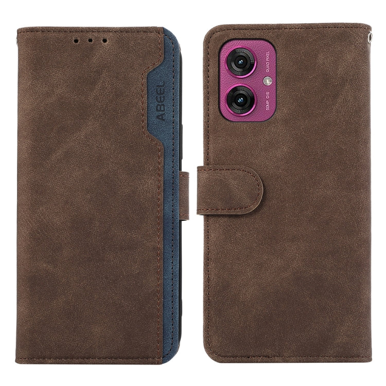 ABEEL Color Block Magnetic RFID Leather Phone Case engabe6018 Mobile Accessories - APEXEL INDIA - Mobile Lens - Mobile Camera Lens - Cellphone Accessories - Phone Lens - Smartphone Lens