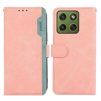ABEEL Color Block Magnetic RFID Leather Phone Case, For Motorola Edge 70 Fusion 5G, For Motorola Moto G57 Power/G67 Power, For Motorola Edge 70 5G, For Motorola Edge 60 Neo 5G