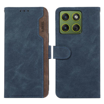 ABEEL Color Block Magnetic RFID Leather Phone Case, For Motorola Edge 70 Fusion 5G, For Motorola Moto G57 Power/G67 Power, For Motorola Edge 70 5G, For Motorola Edge 60 Neo 5G
