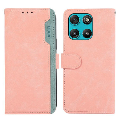ABEEL Color Block Magnetic RFID Leather Phone Case, For Motorola Moto G57 Power/G67 Power, For Motorola Edge 70 5G, For Motorola Edge 60 Neo 5G, For Motorola Moto G06 4G