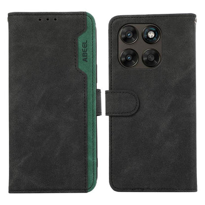 ABEEL Color Block Magnetic RFID Leather Phone Case, For Motorola Edge 70 Max 5G, For Motorola Moto G Max / G87 / G77 5G, For Motorola X70 Air Pro / Signature, For Motorola Moto G17 4G/G17 Power 4G