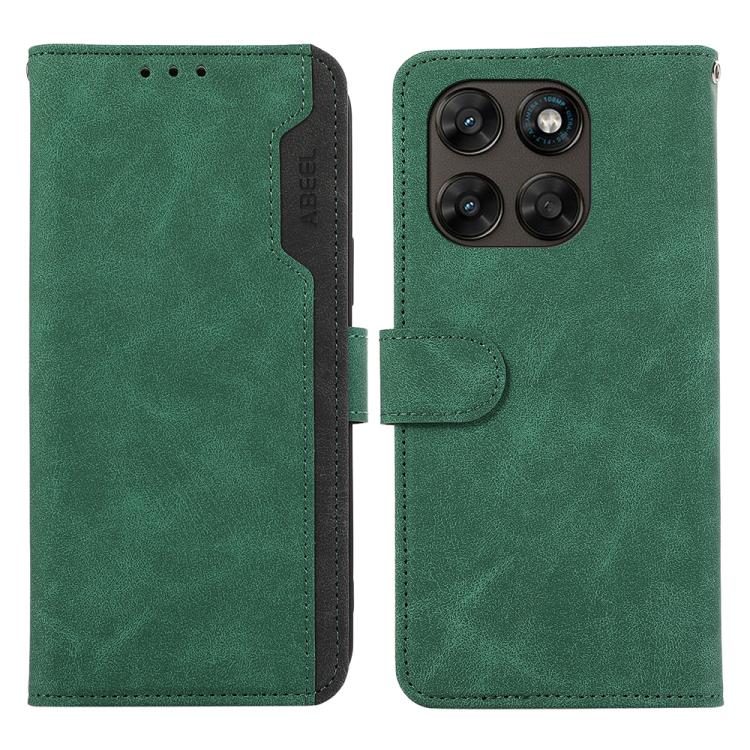 ABEEL Color Block Magnetic RFID Leather Phone Case, For Motorola Edge 70 Max 5G, For Motorola Moto G Max / G87 / G77 5G, For Motorola X70 Air Pro / Signature, For Motorola Moto G17 4G/G17 Power 4G