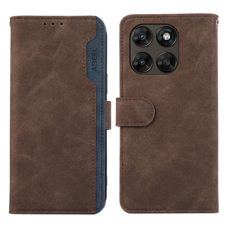 ABEEL Color Block Magnetic RFID Leather Phone Case, For Motorola Edge 70 Max 5G, For Motorola Moto G Max / G87 / G77 5G, For Motorola X70 Air Pro / Signature, For Motorola Moto G17 4G/G17 Power 4G