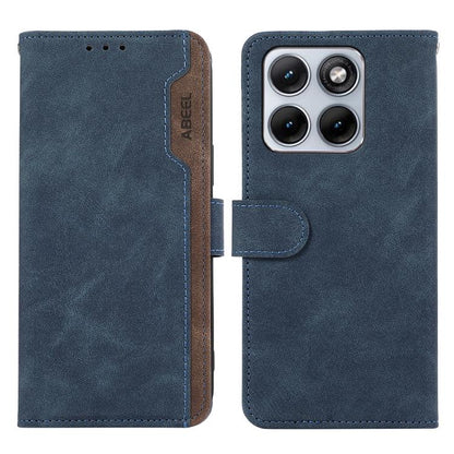 ABEEL Color Block Magnetic RFID Leather Phone Case, For Motorola Edge 70 Fusion 5G, For Motorola Moto G57 Power/G67 Power, For Motorola Edge 70 5G, For Motorola Edge 60 Neo 5G