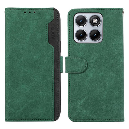 ABEEL Color Block Magnetic RFID Leather Phone Case, For Motorola Edge 70 Fusion 5G, For Motorola Moto G57 Power/G67 Power, For Motorola Edge 70 5G, For Motorola Edge 60 Neo 5G