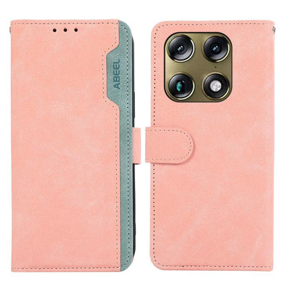 ABEEL Color Block Magnetic RFID Leather Phone Case, For Motorola Edge 70 Max 5G, For Motorola Moto G Max / G87 / G77 5G, For Motorola X70 Air Pro / Signature, For Motorola Moto G17 4G/G17 Power 4G