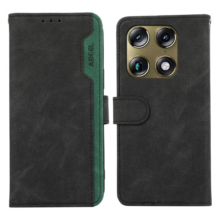ABEEL Color Block Magnetic RFID Leather Phone Case, For Motorola Edge 70 Max 5G, For Motorola Moto G Max / G87 / G77 5G, For Motorola X70 Air Pro / Signature, For Motorola Moto G17 4G/G17 Power 4G