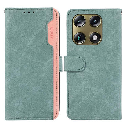 ABEEL Color Block Magnetic RFID Leather Phone Case, For Motorola Edge 70 Max 5G, For Motorola Moto G Max / G87 / G77 5G, For Motorola X70 Air Pro / Signature, For Motorola Moto G17 4G/G17 Power 4G