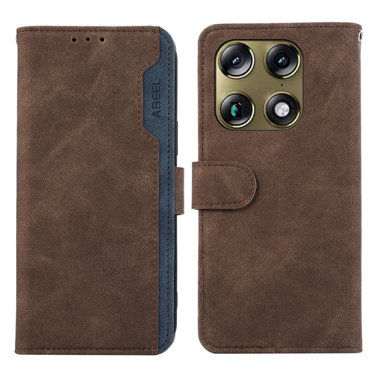 ABEEL Color Block Magnetic RFID Leather Phone Case, For Motorola Edge 70 Max 5G, For Motorola Moto G Max / G87 / G77 5G, For Motorola X70 Air Pro / Signature, For Motorola Moto G17 4G/G17 Power 4G