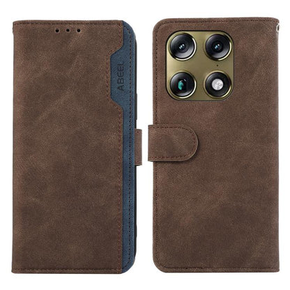 ABEEL Color Block Magnetic RFID Leather Phone Case, For Motorola Edge 70 Max 5G, For Motorola Moto G Max / G87 / G77 5G, For Motorola X70 Air Pro / Signature, For Motorola Moto G17 4G/G17 Power 4G