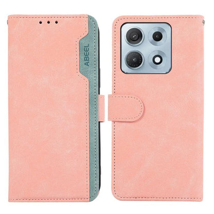 ABEEL Color Block Magnetic RFID Leather Phone Case, For Motorola Edge 70 Max 5G, For Motorola Moto G Max / G87 / G77 5G, For Motorola X70 Air Pro / Signature, For Motorola Moto G17 4G/G17 Power 4G