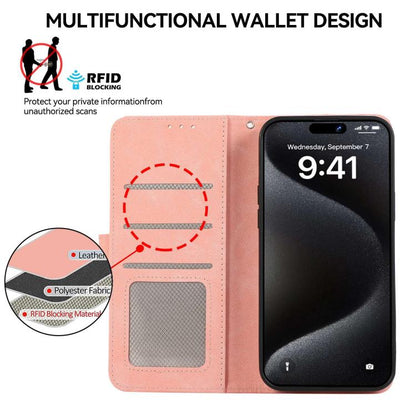 ABEEL Color Block Magnetic RFID Leather Phone Case, For Motorola Edge 70 Max 5G, For Motorola Moto G Max / G87 / G77 5G, For Motorola X70 Air Pro / Signature, For Motorola Moto G17 4G/G17 Power 4G