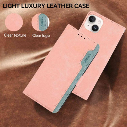 ABEEL Color Block Magnetic RFID Leather Phone Case, For Motorola Edge 70 Max 5G, For Motorola Moto G Max / G87 / G77 5G, For Motorola X70 Air Pro / Signature, For Motorola Moto G17 4G/G17 Power 4G