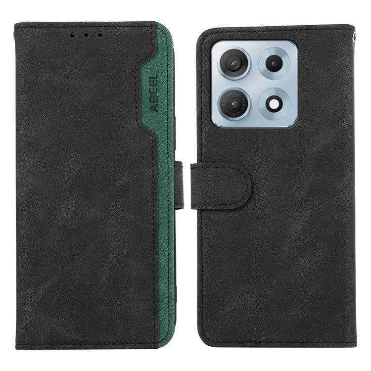 ABEEL Color Block Magnetic RFID Leather Phone Case, For Motorola Edge 70 Max 5G, For Motorola Moto G Max / G87 / G77 5G, For Motorola X70 Air Pro / Signature, For Motorola Moto G17 4G/G17 Power 4G