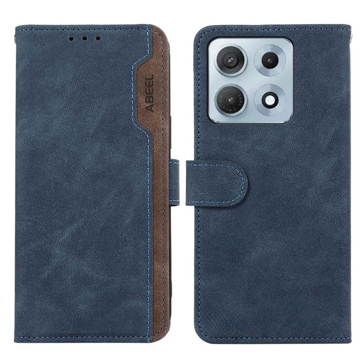 ABEEL Color Block Magnetic RFID Leather Phone Case, For Motorola Edge 70 Max 5G, For Motorola Moto G Max / G87 / G77 5G, For Motorola X70 Air Pro / Signature, For Motorola Moto G17 4G/G17 Power 4G