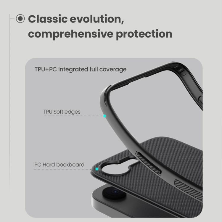 NILLKIN Frosted Shield Pro Magnetic Magsafe Phone Case, For iPhone 16e, For iPhone 16 Plus, For iPhone 16 Apple Accessories engnil4830 iPhone 16e - NILLKIN - Mobile Lens - Mobile Camera Lens - Cellphone Accessories - Phone Lens - Smartphone Lens